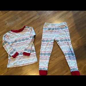 Burts Bees toddler 3T Holiday pjs